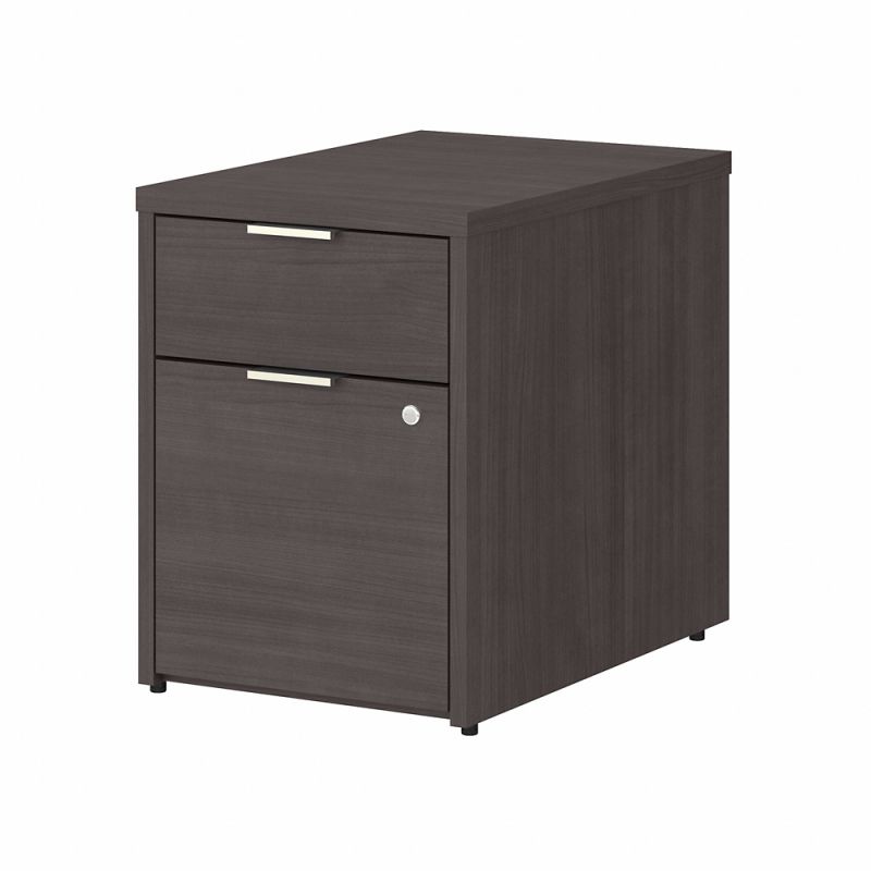 Bush Furniture - Jamestown 2 Drawer File Cabinet in Storm Gray - JTF116SGSU