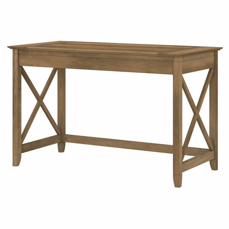 Bush Furniture - Key West 48W Writing Desk in Reclaimed Pine - KWD148RCP-03