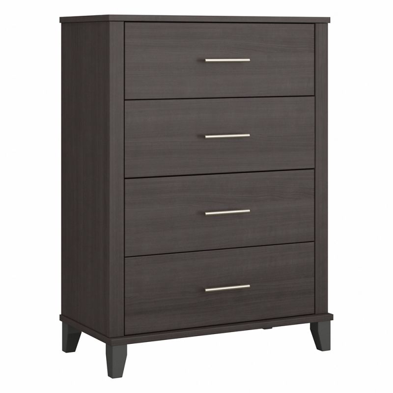 Bush Furniture - Somerset Chest of Drawers in Storm Gray - STS132SG