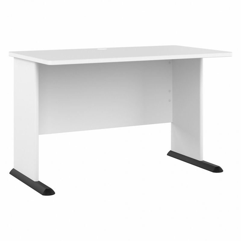 Bush Furniture - Studio A 48W Gaming Desk in White - SDD248WH-Z