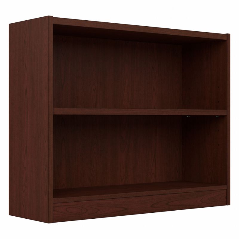 Bush Furniture - Universal  2 Shelf Bookcase in Vogue Cherry - WL12447