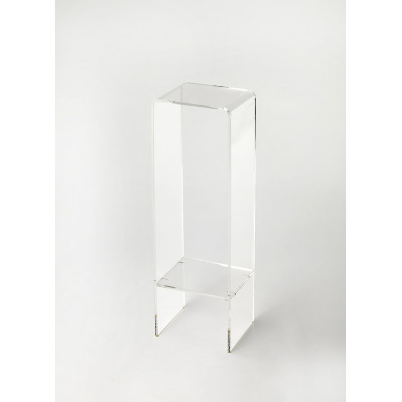 Butler Specialty Company - Crystal Clear - Crystal 35 in. H x 11 in. W Rectangular Acrylic Plant Stand, Clear - 3612335