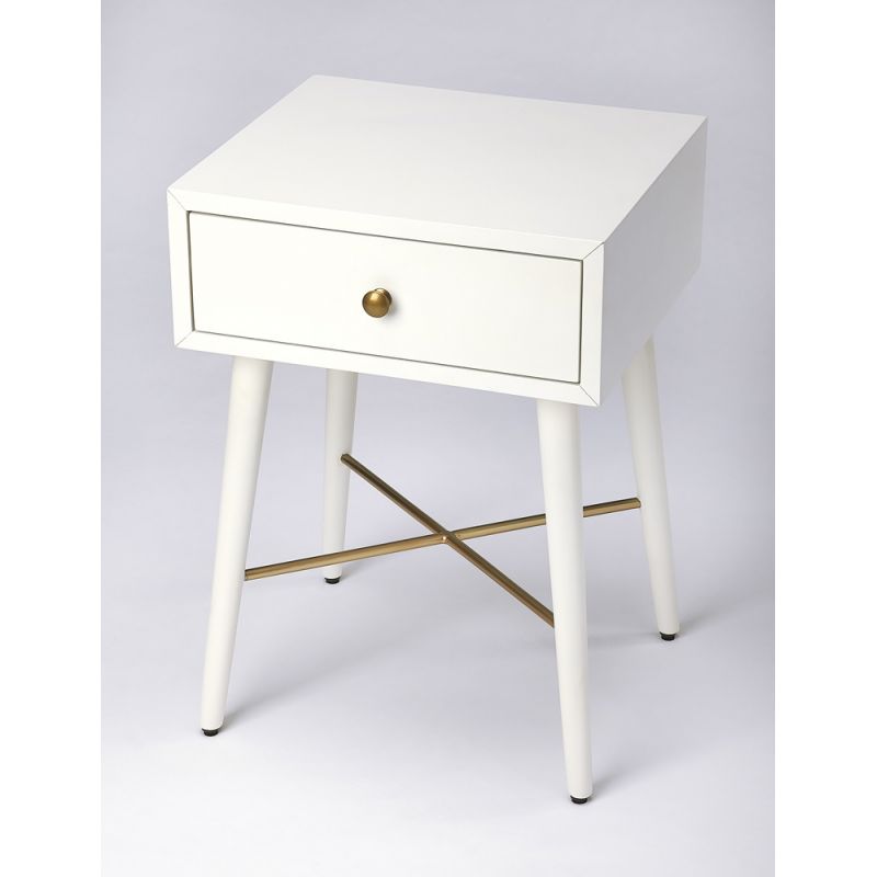 Butler Specialty Company - Delridge Nightstand, White - 3791288