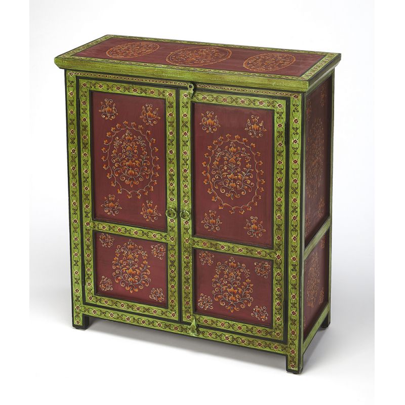 Butler Specialty Company - Artifacts - Disha Hand Painted Chest, Multi-Color - 5367290