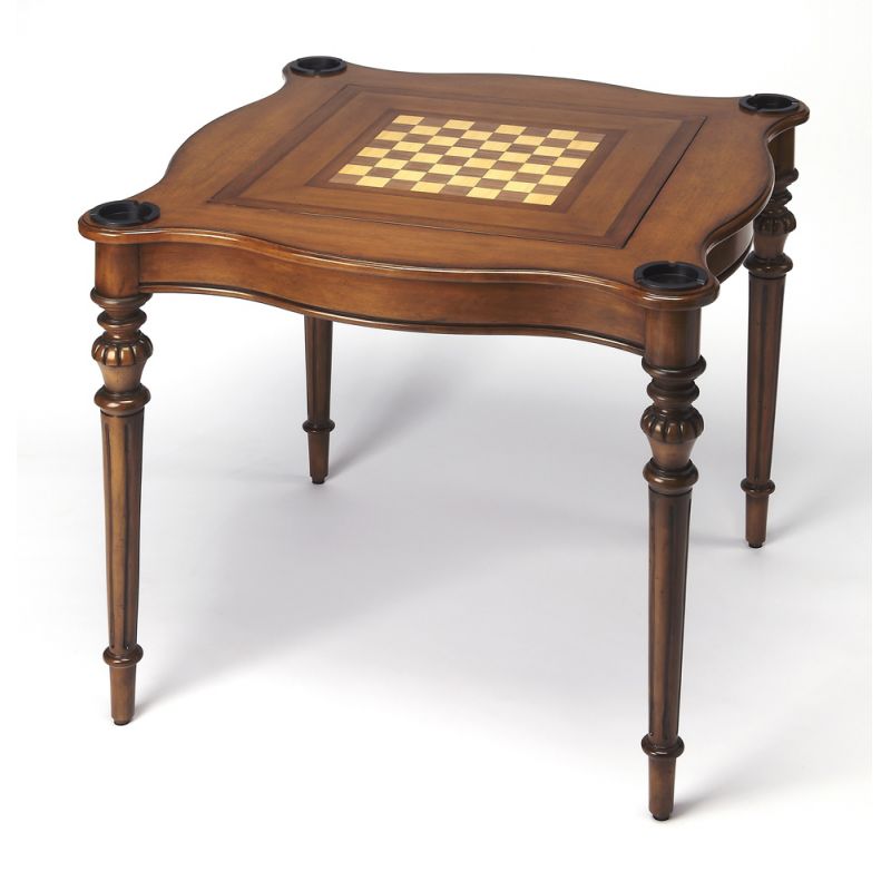 Butler Specialty Company - Eastwick Game Table, Medium Brown - 3923011