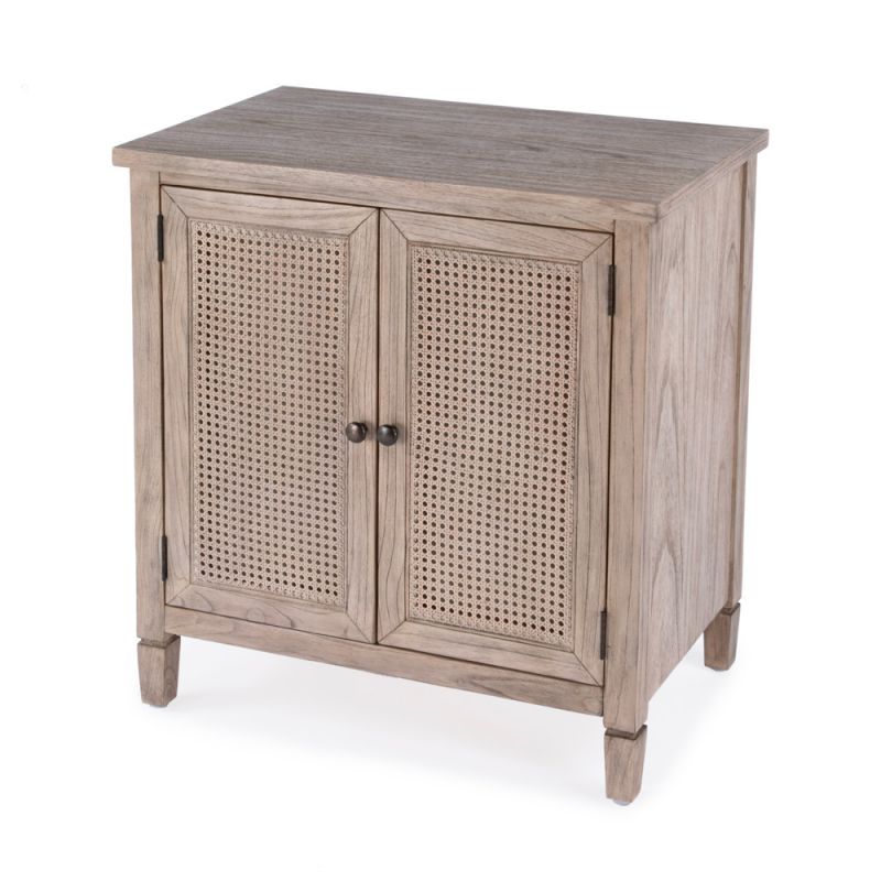 Butler Specialty Company - Flagstaff 30 in. W Cane 2 Door Accent Storage Cabinet, Natural - 5725449