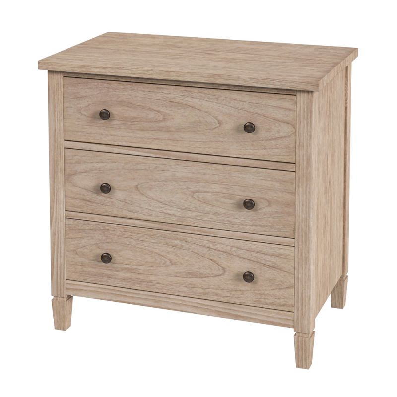 Butler Specialty Company - Flagstaff 30 in. W Wood 3 Drawer Dresser, Natural - 5726449