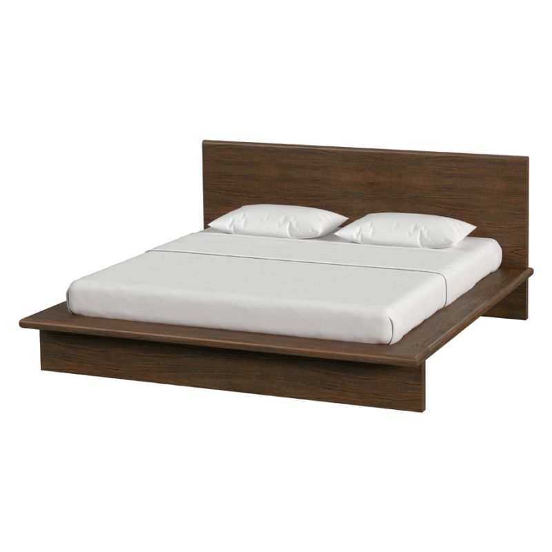 Butler Specialty Company - Halmstad Wood King Panel Bed, Brown - 5769188