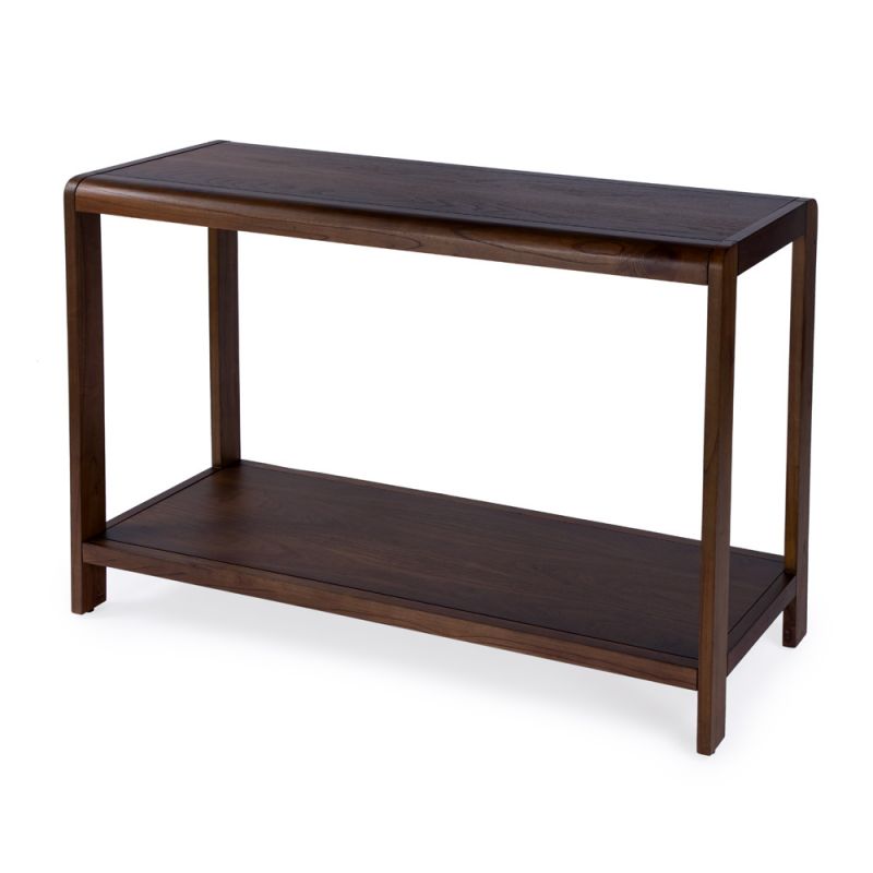 Butler Specialty Company - Hanover 48 in. W Rectangular Wood Console Table with Lower Shelf, Dark Brown - 5680188