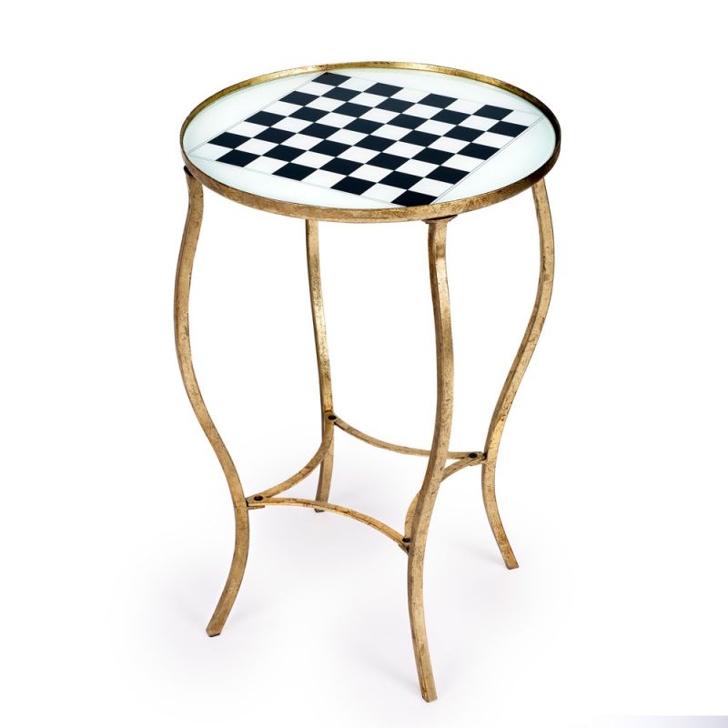 Butler Specialty Company - Judith Antique Game Table, Gold - 5341025