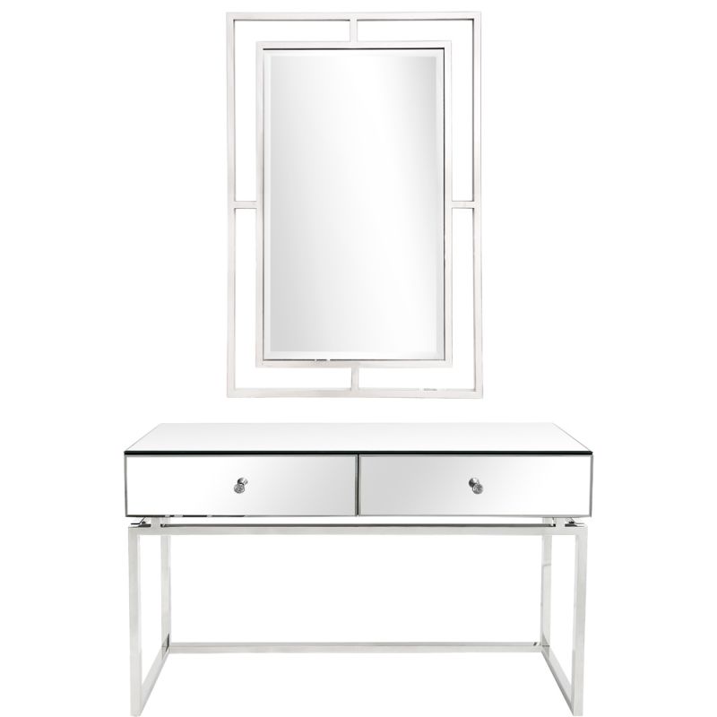 Camden Isle - Addison Wall Mirror and Console Table - 86540
