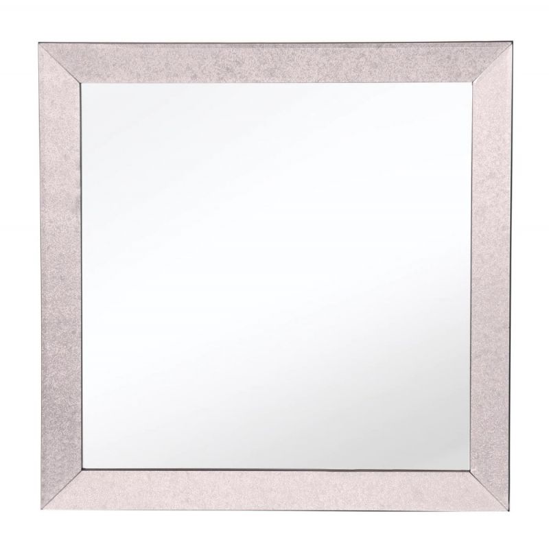Camden Isle - Bristol Square Classic Textured Frame Mirror - 86313
