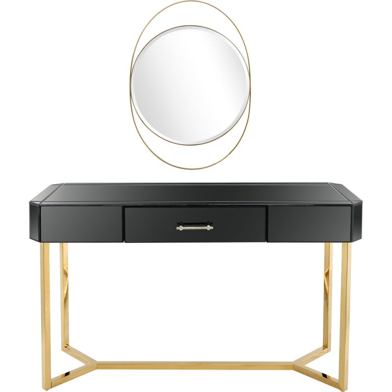 Camden Isle - Sonya Wall Mirror and Console Table - 86543