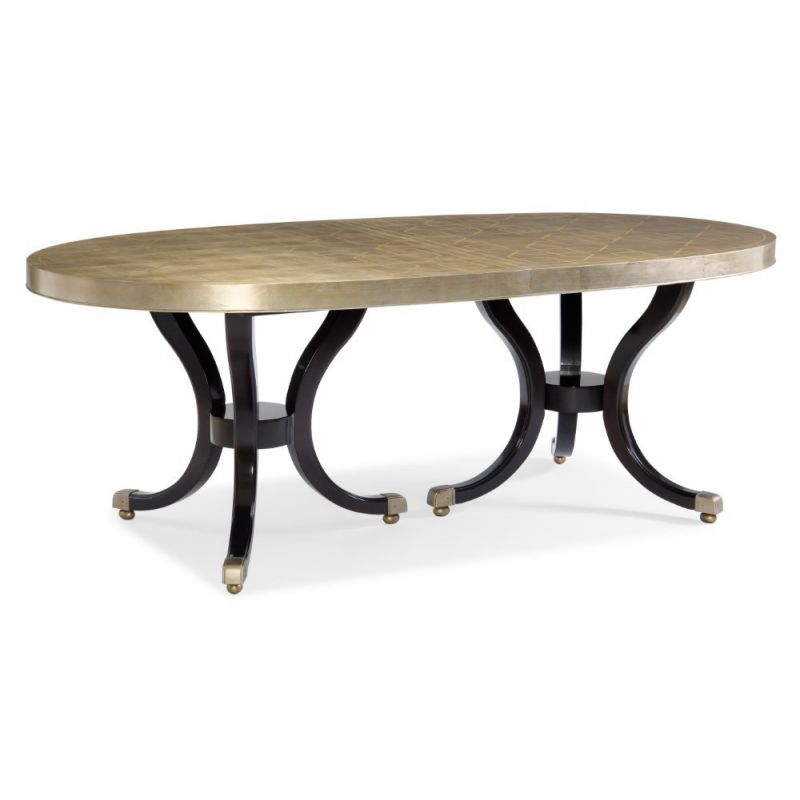 Caracole - Classic Draw Attention - Oval Extension Dining Table - CLA-015-206