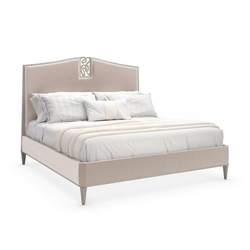 Caracole - Crescendo Upholstered King Bed - CLA-422-121