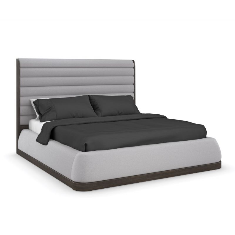 Caracole - La Moda Upholstered Panel King Bed - M133-421-121
