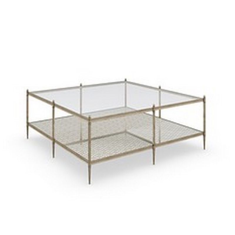 Caracole - Perfectly Square Cocktail Table - CLA-021-407