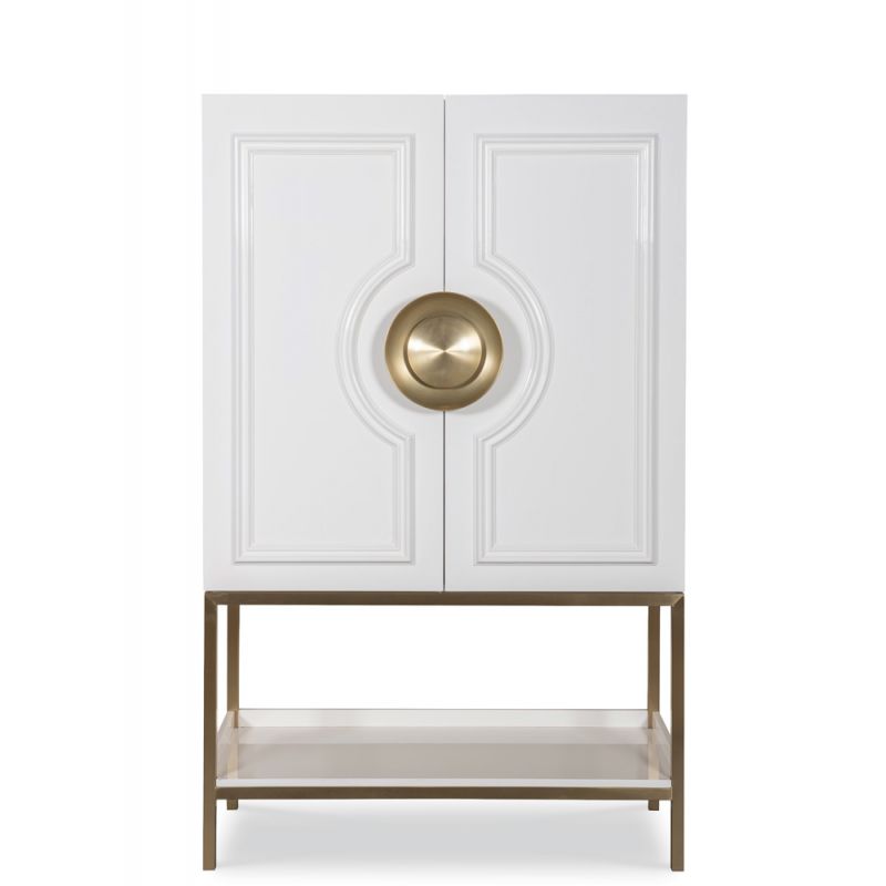 Century Furniture - Cadence White Bar Cabinet - White - CAA-462