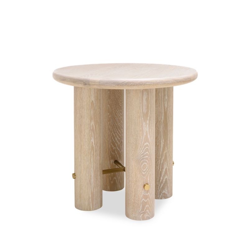 Century Furniture - Cadence Sand Cerused Side Table - CA2-622