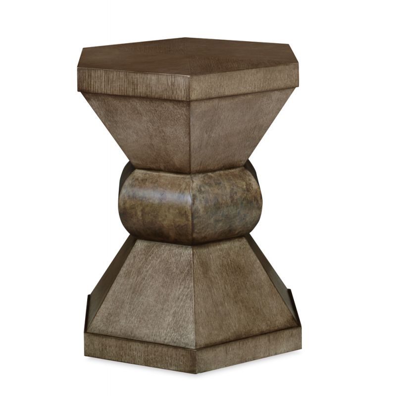 Century Furniture - Casa Bella - Hexagonal Chairside Table (Timber Grey) - C5H-612