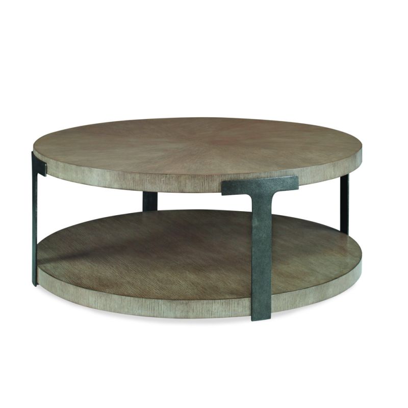 Century Furniture - Casa Bella - Sunburst Cocktail Table (Timber Grey) - C5H-601
