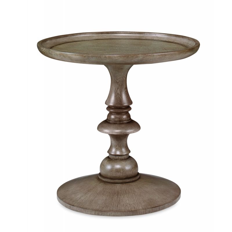 Century Furniture - Casa Bella - Turned Pedestal Table (Timber Grey) - C5H-622