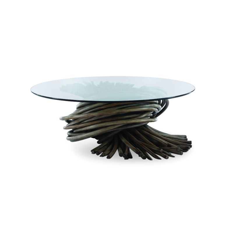 Century Furniture - Curate - Chronograph Knot Cocktail Table-Grey - CT2037-GR