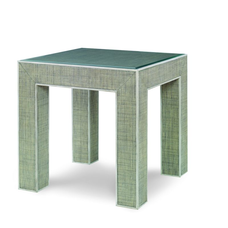 Century Furniture - Curate - Newport End Table-French Grey/Pn - CT5017-FG-PN