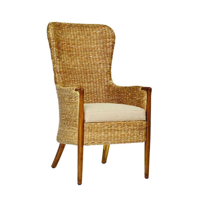 Century Furniture - Curate - Seagrass Dining Chair-Flax - CT2017-FL