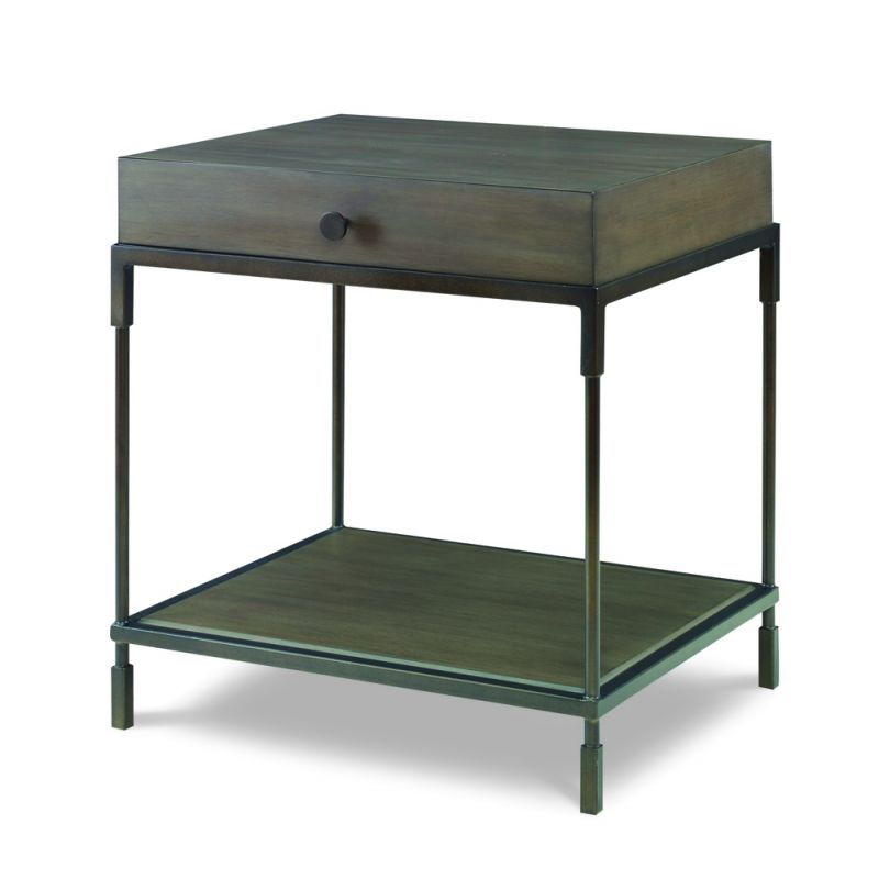 Century Furniture - Curate - Westport End Table-Mink - CT4013-MK