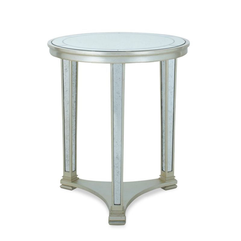 Century Furniture - Thomas O'Brien Silver Ferrars Side Table - AEA-672