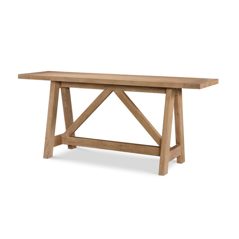 Century Furniture - Grand Tour Furniture Natural Oak Open Sky Console Table - Natural - SF6168