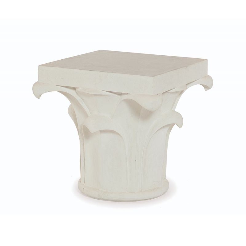 Century Furniture - Outdoor Corinthian Column Side Table - D89-5465-WH