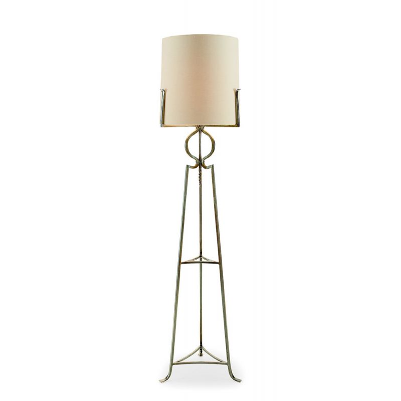 Century Furniture - Polished Steel Floor Lamp - SA8215