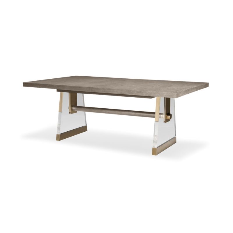 Century Furniture - Cadence Sand Cerused Rectangular Dining Table  - CA2-301