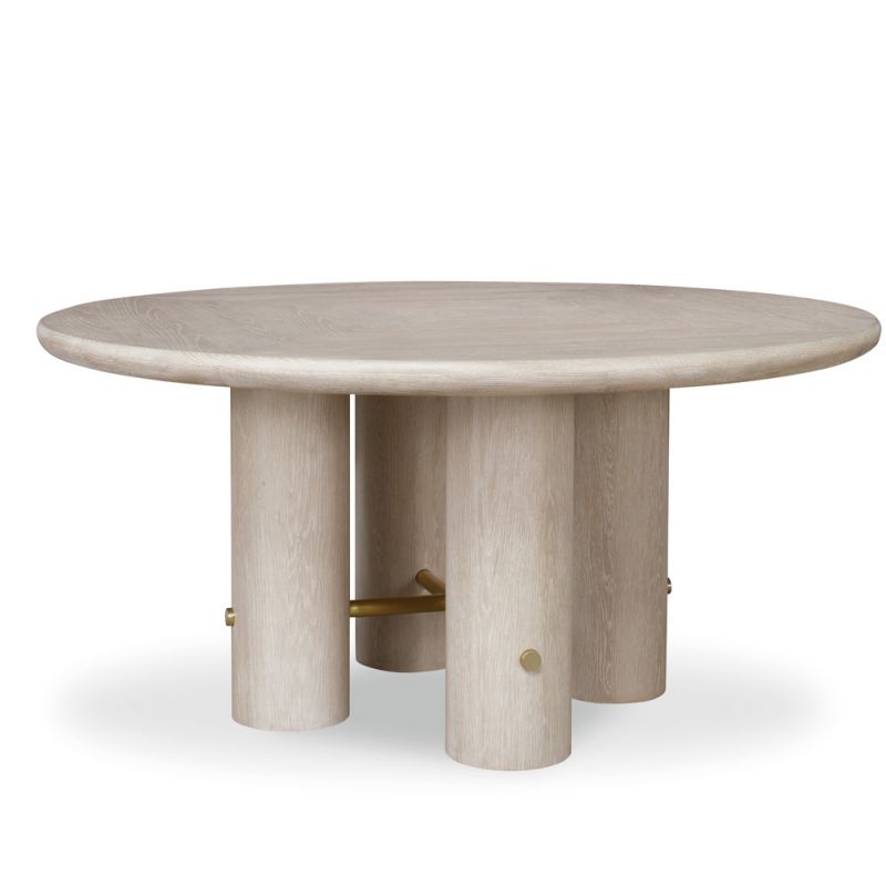 Century Furniture - Cadence Sand Cerused Round Dining Table  - CA2-305