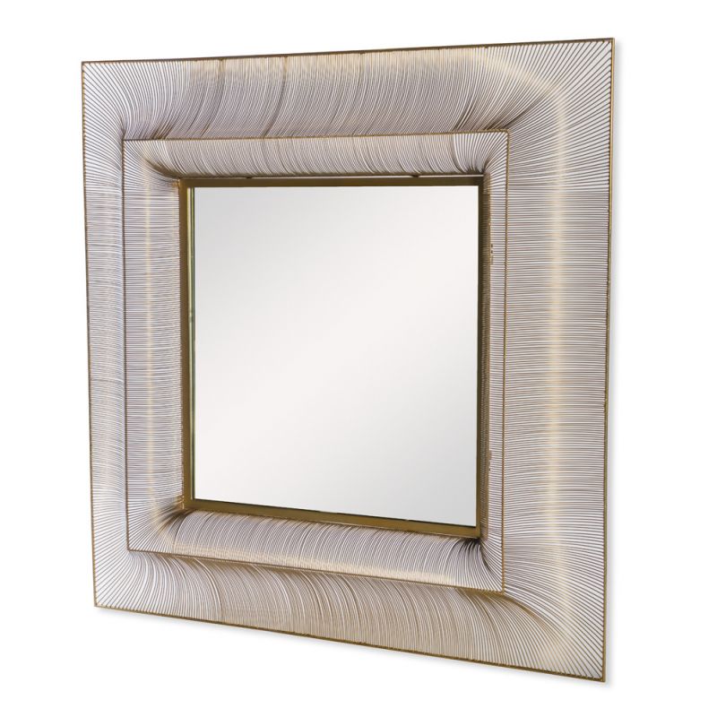 Century Furniture - Grand Tour Furniture Brass Stratton Mirror - SF6155