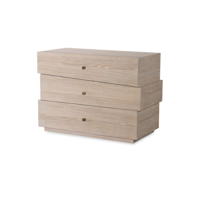 Century Furniture - Cadence Sand Cerused Three Drawer Chest  - CA2-702