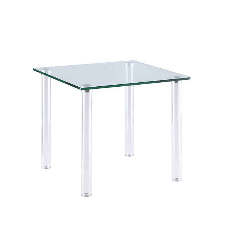 Chintaly - Contemporary All Glass Lamp Table - 8713-LT