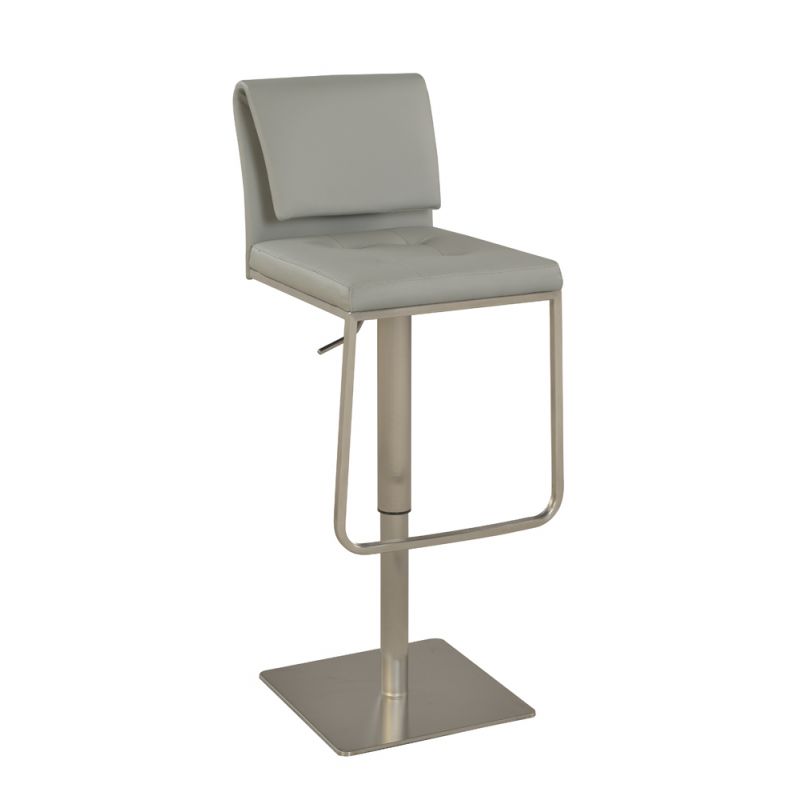 Chintaly - Contemporary Pneumatic Stool Gray - 0893-AS-GRY