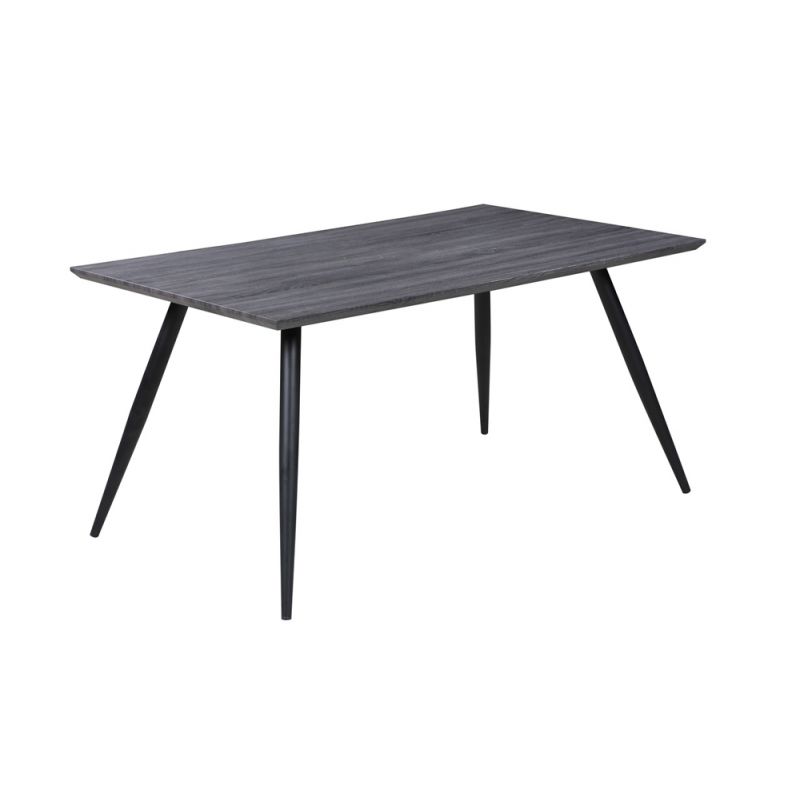 Chintaly - Henriet Contemporary Dining Table w/ Melamine Wooden Top - HENRIET-DT