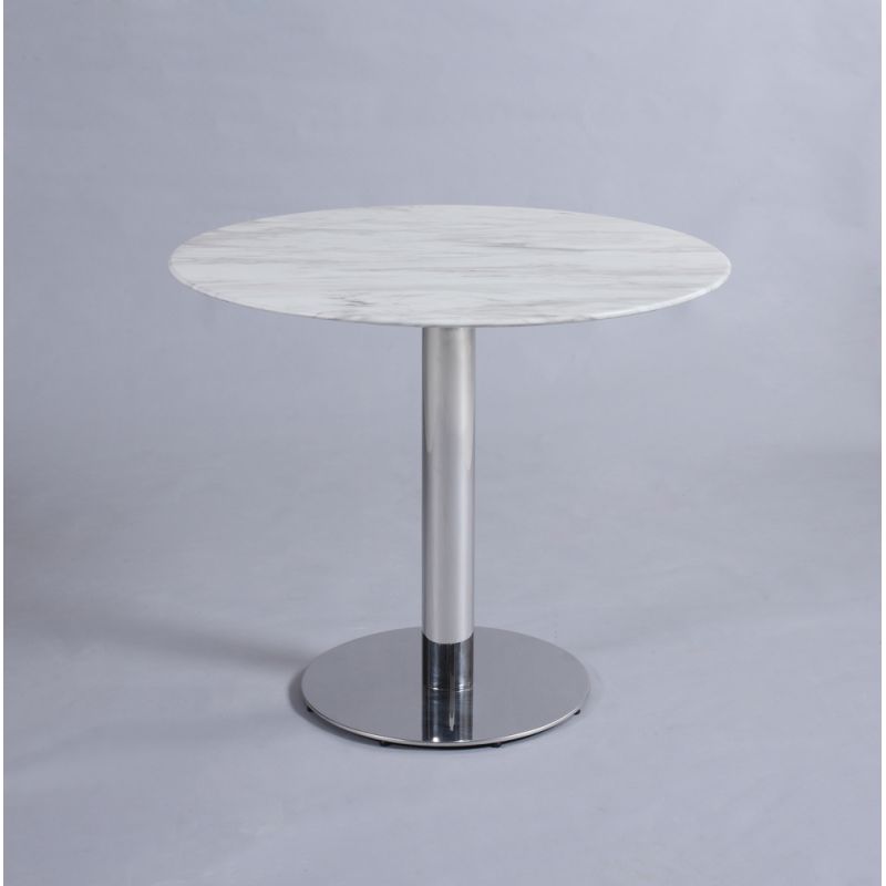 Chintaly - Noemi Dining Table in Jazz White - NOEMI-DT