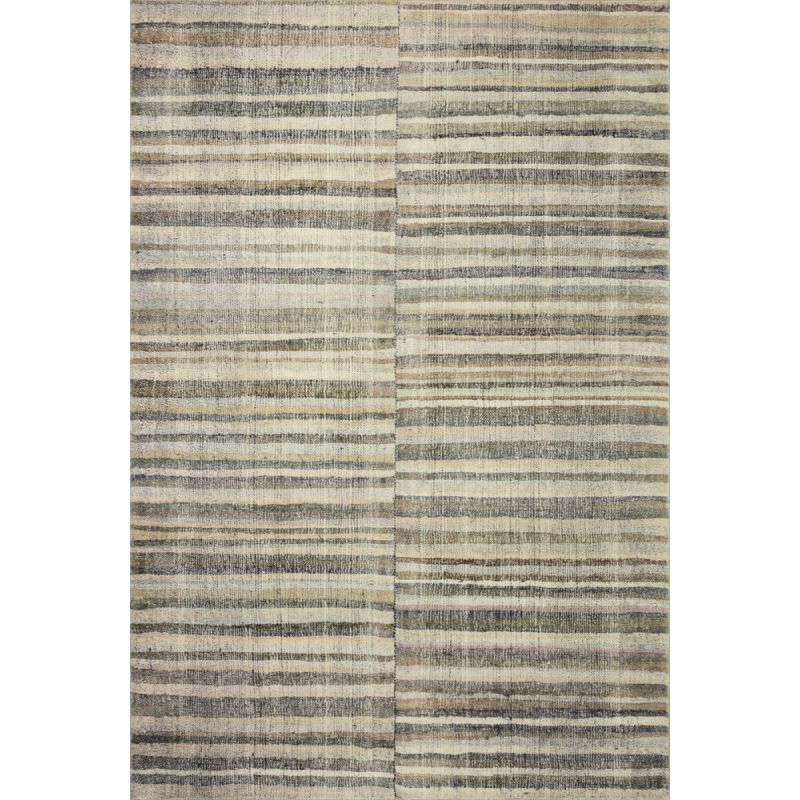 Chris Loves Julia x Loloi - Humphrey Natural / Moss 2' x 3'-6