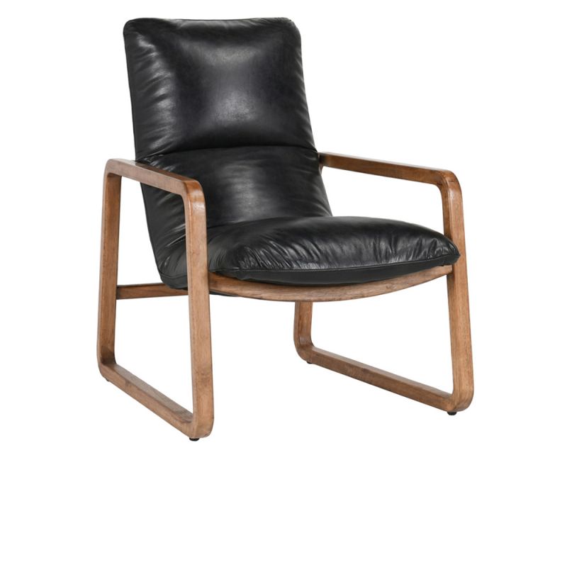Classic Home - Atticus Accent Chair Black - 53004588