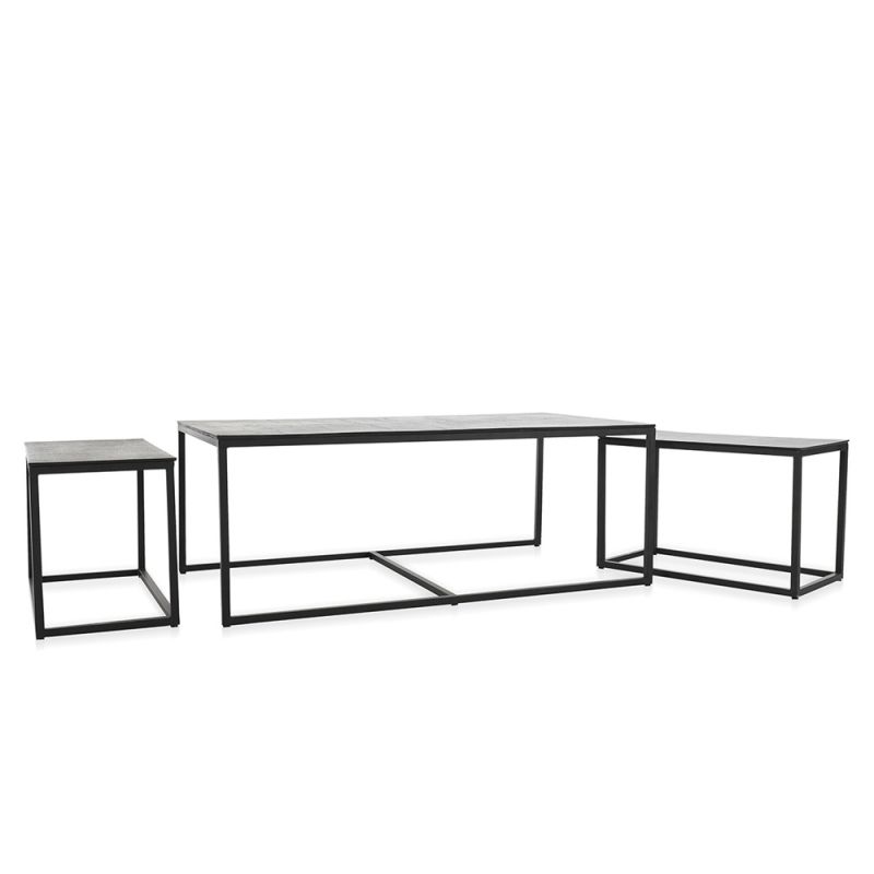 Classic Home - Buckley Coffee Table (Set of 3) - 51005883