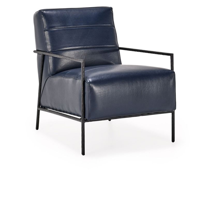Classic Home - Camden Accent Chair Indigo MX - 53007523