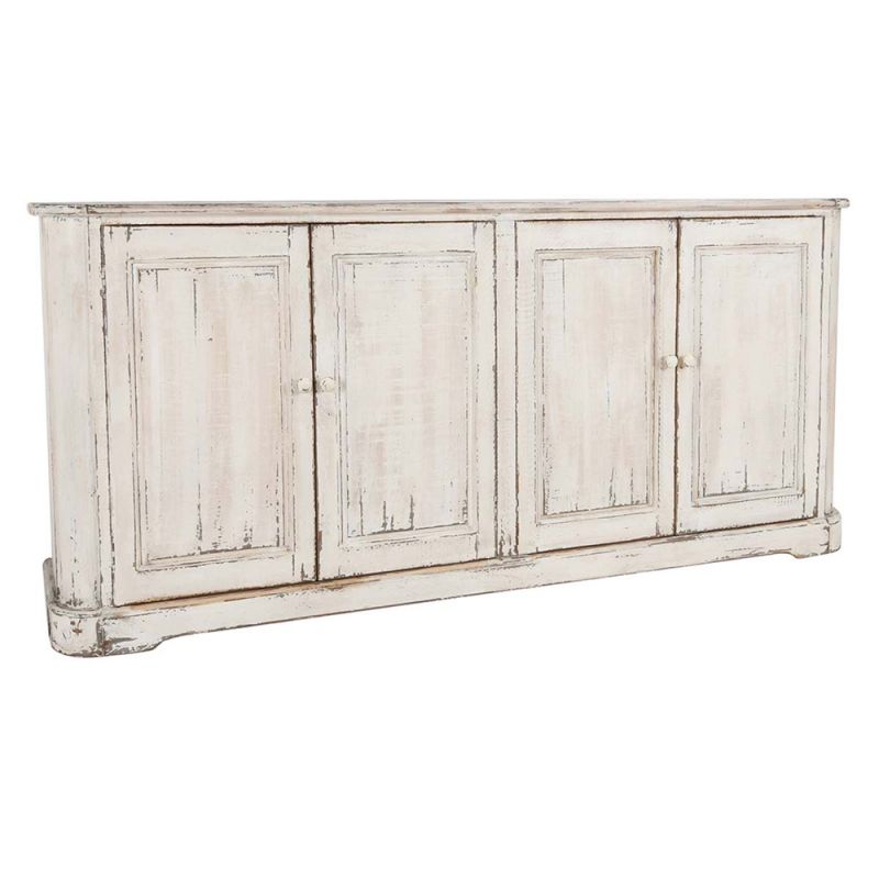 Classic Home - Christina 4Dr Sideboard White - 52003974