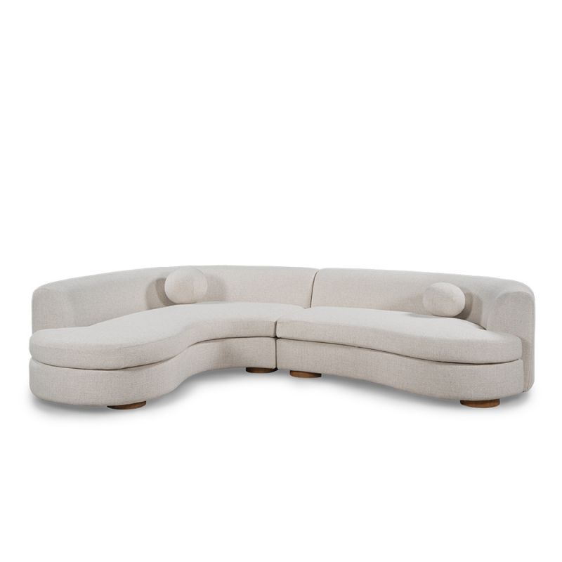 Classic Home - Concord Sectional Ivory - 53004712