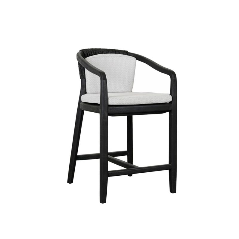 Classic Home - Dawn Outdoor Counter Stool Black - 53051449