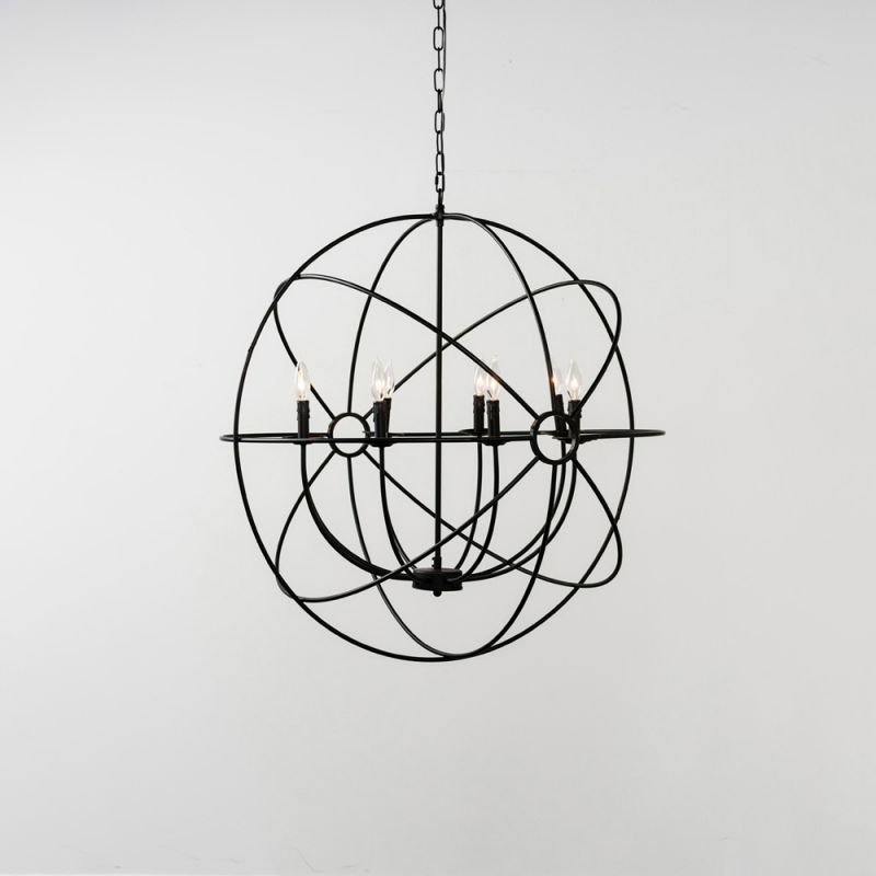 Classic Home - Derince Iron Chandelier Large - 56003511